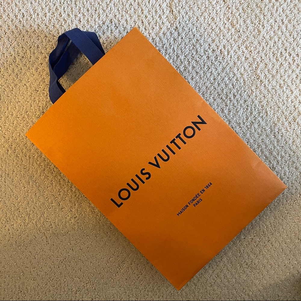 Louis Vuitton handle paper bag